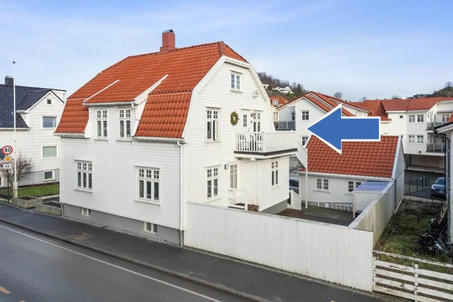 Ferienwohnung Stylish & Bright Penthouse - Office - 5 Star Location! Egersund Exterior foto