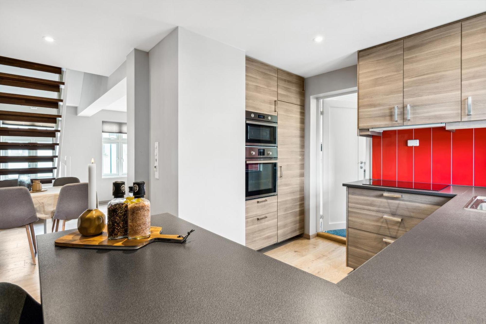 Ferienwohnung Stylish & Bright Penthouse - Office - 5 Star Location! Egersund Exterior foto